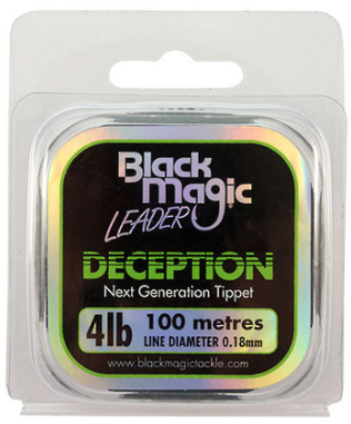 Black Magic Deception Tippet Leader GREEN/PINK